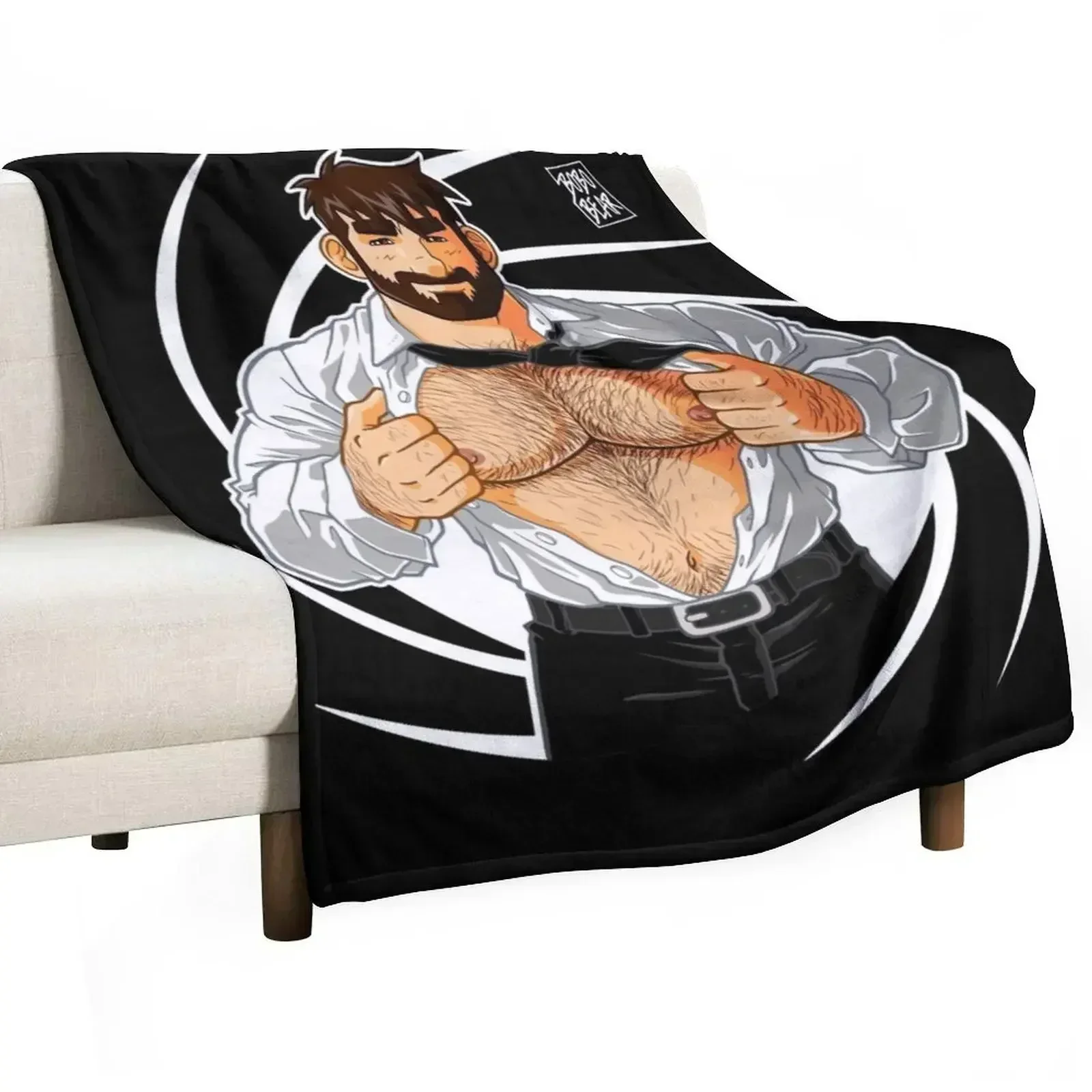 

ADAM LIKES SPY MOVIES Throw Blanket Cozy Warm Blanket for Bed Room Decor