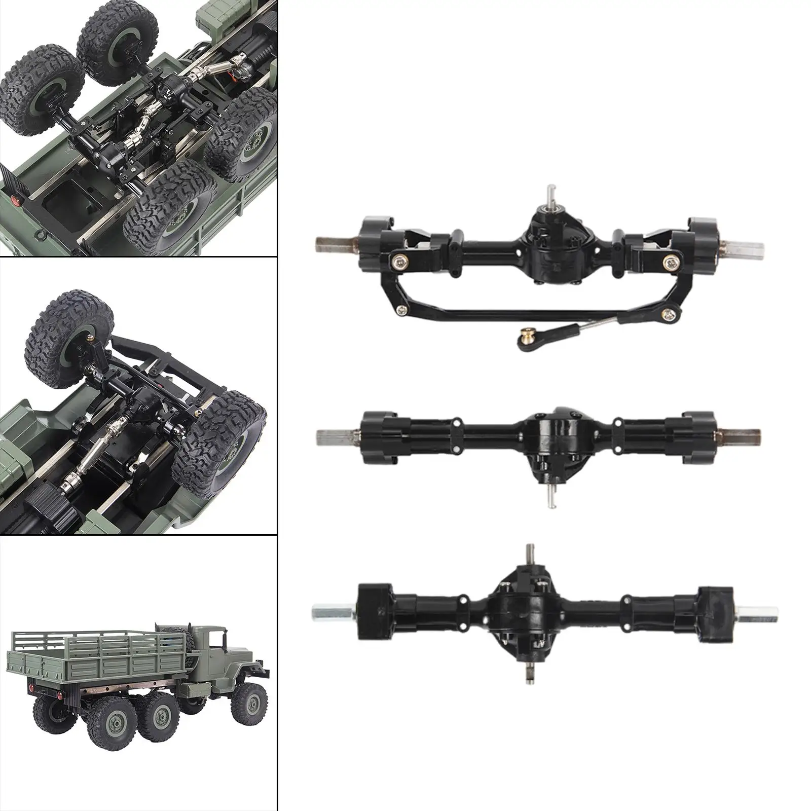 Assembly Axle Housing Repairing DIY 1:16 1/16 Scale 1:16 Scale Housing Bridge  Bridge Spare Parts for Climbing WPL B16 B36