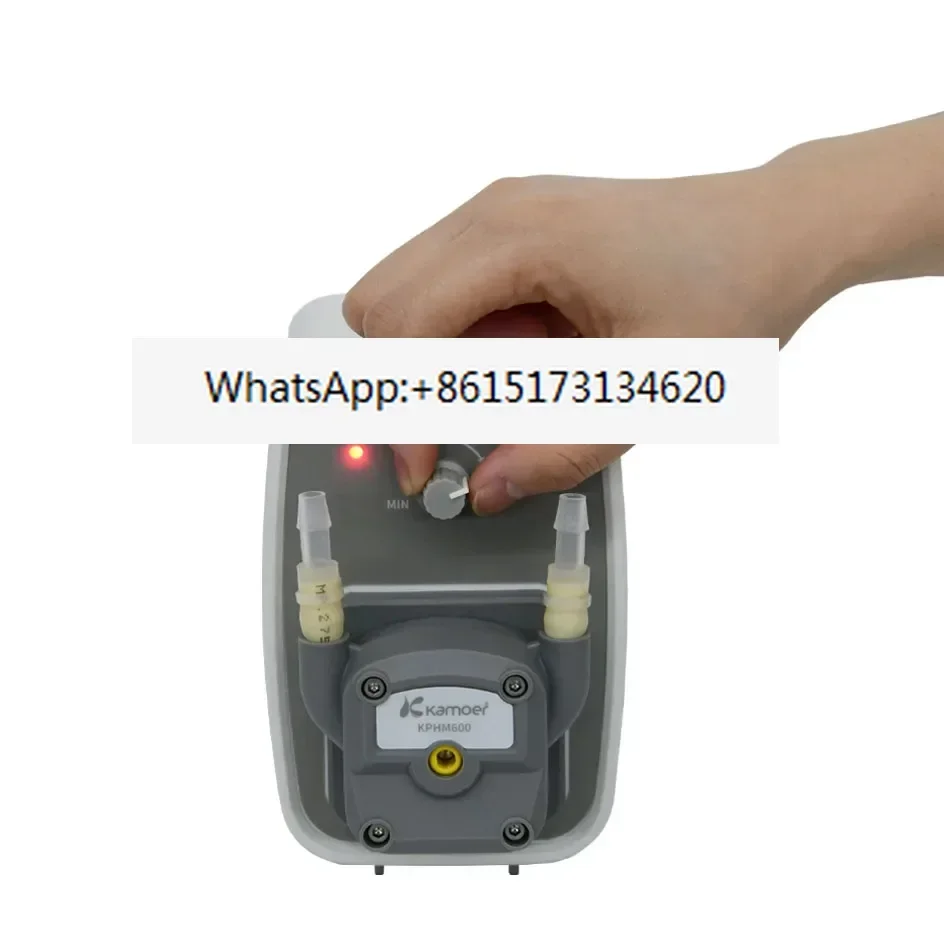 KCP600 24v high flow peristaltic dosing pump 250-600ml/min adjustable volume control phenol portable peristaltic pump