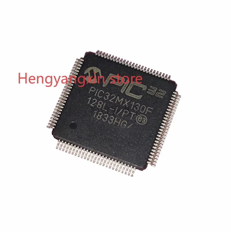 

5PCS PIC32MX130F128L-I/PT PIC32MX130F128L-I/PT-ND TQFP100 Embedded Microcontrollers, 32-bit Microcontrollers - MCU,New original