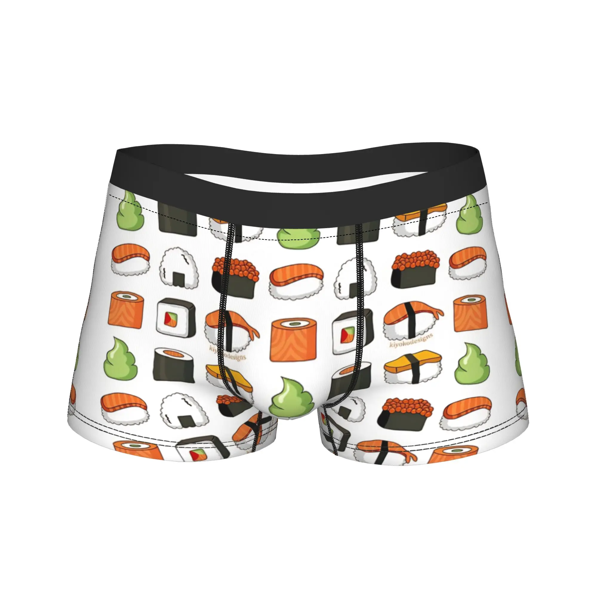 

Sushi Shorts Briefs Underwear Quality Men Classic Boxershorts Printed Plus Size Panties