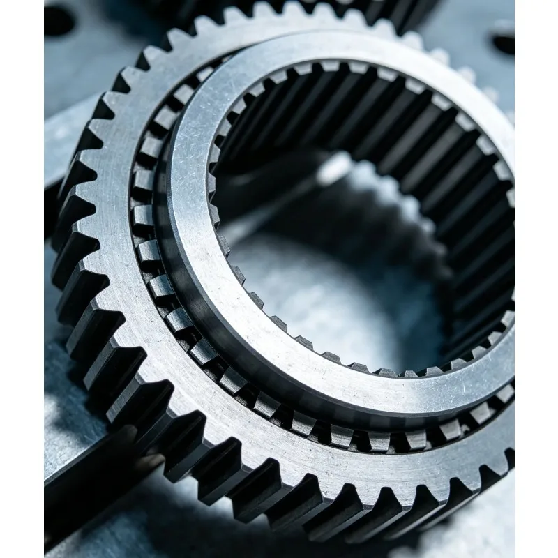 Custom Forged Steel Internal External Tooth Gear Ring, High Load Mining Transmission Gear, High Torque Precision Replacement Par
