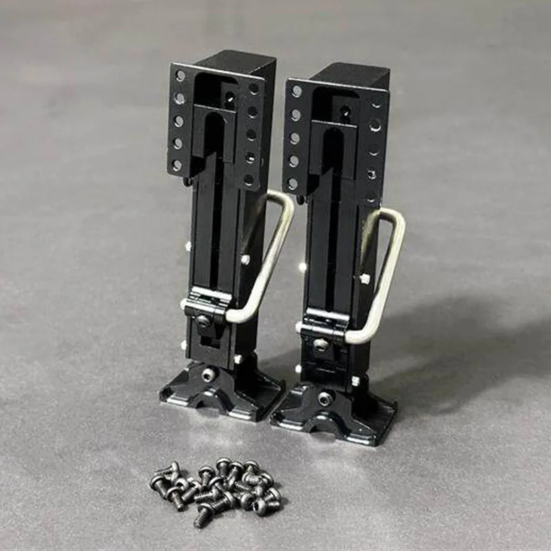 1:14th Scale RC Truck 2pcs Metal Simulation Support Leg for SCANIA Tamiya 770S R620 for VOLVO ACTROS AROCS Model Car DIY Parts view 6