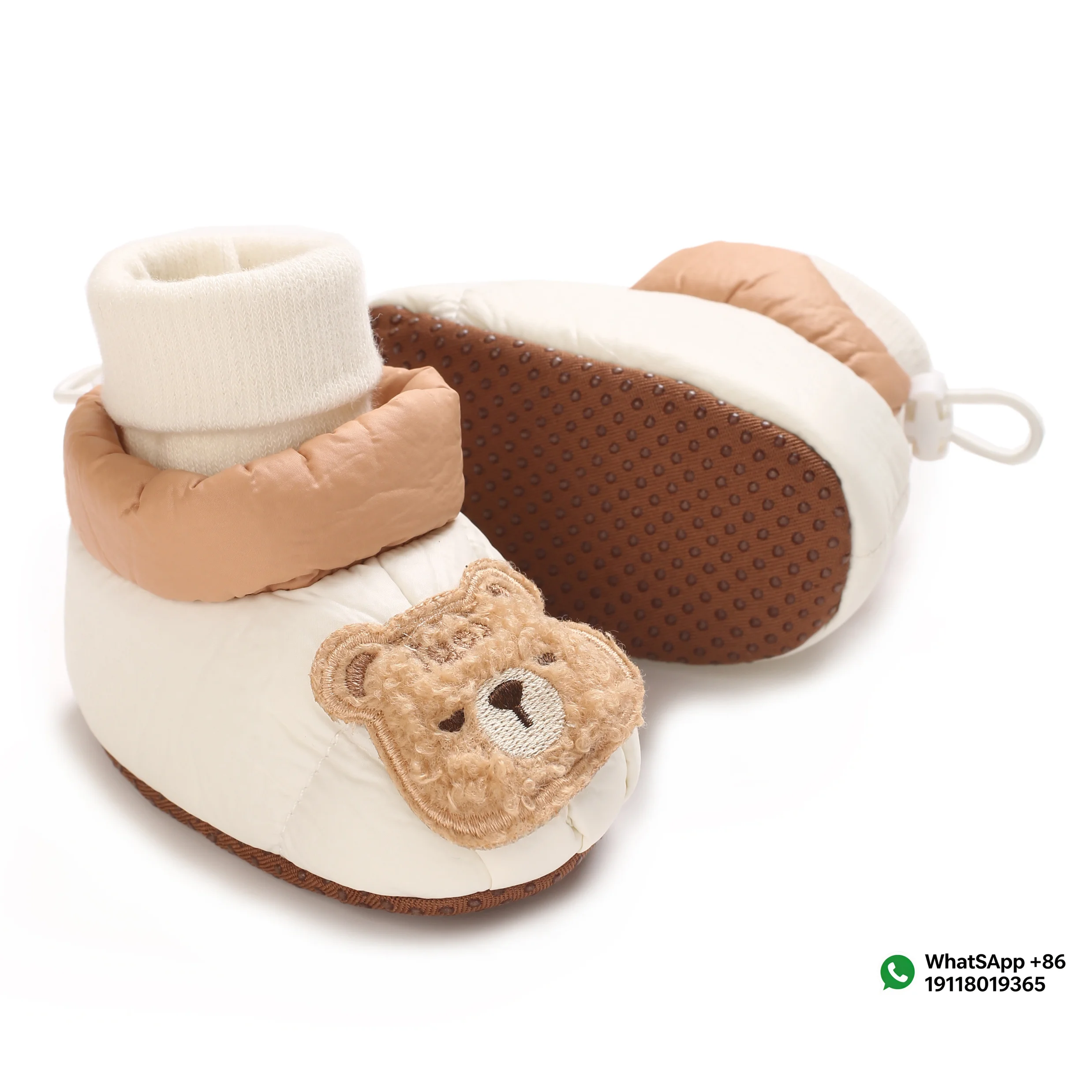 Applicable to0-18M Baby Socks Soft Shoes Autumn And Winter Cartoon Pattern Style For Both Men And Women Anti Slip And Fashionabl