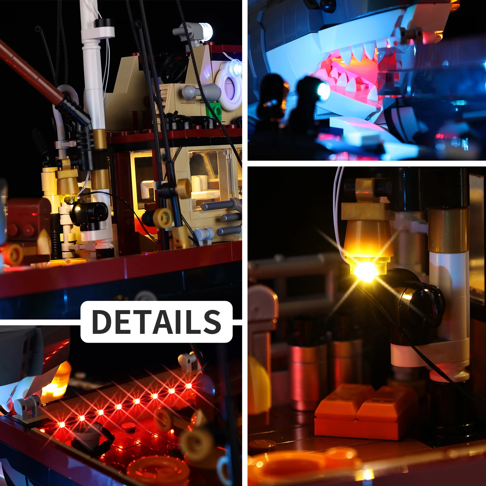 

Led Light Kit for LEGO Jaws 21350