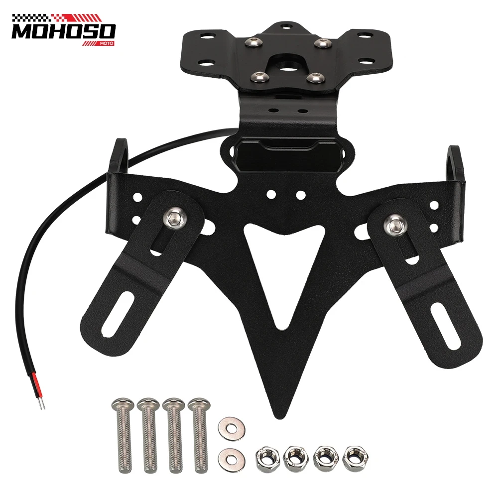 

MT07 FZ07 Motorcycle License Plate Holder Fender Eliminator Registration Bracket For Yamaha YZF R7 2021 2022 2023 2024 2025 2026