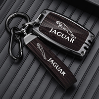 Zinc Alloy Car Key Case Cover For Jaguar XE XJ XJL XF A9 C-X16 V12 Guitar F X Typ Land Rover Keychain Protector Auto Accessories