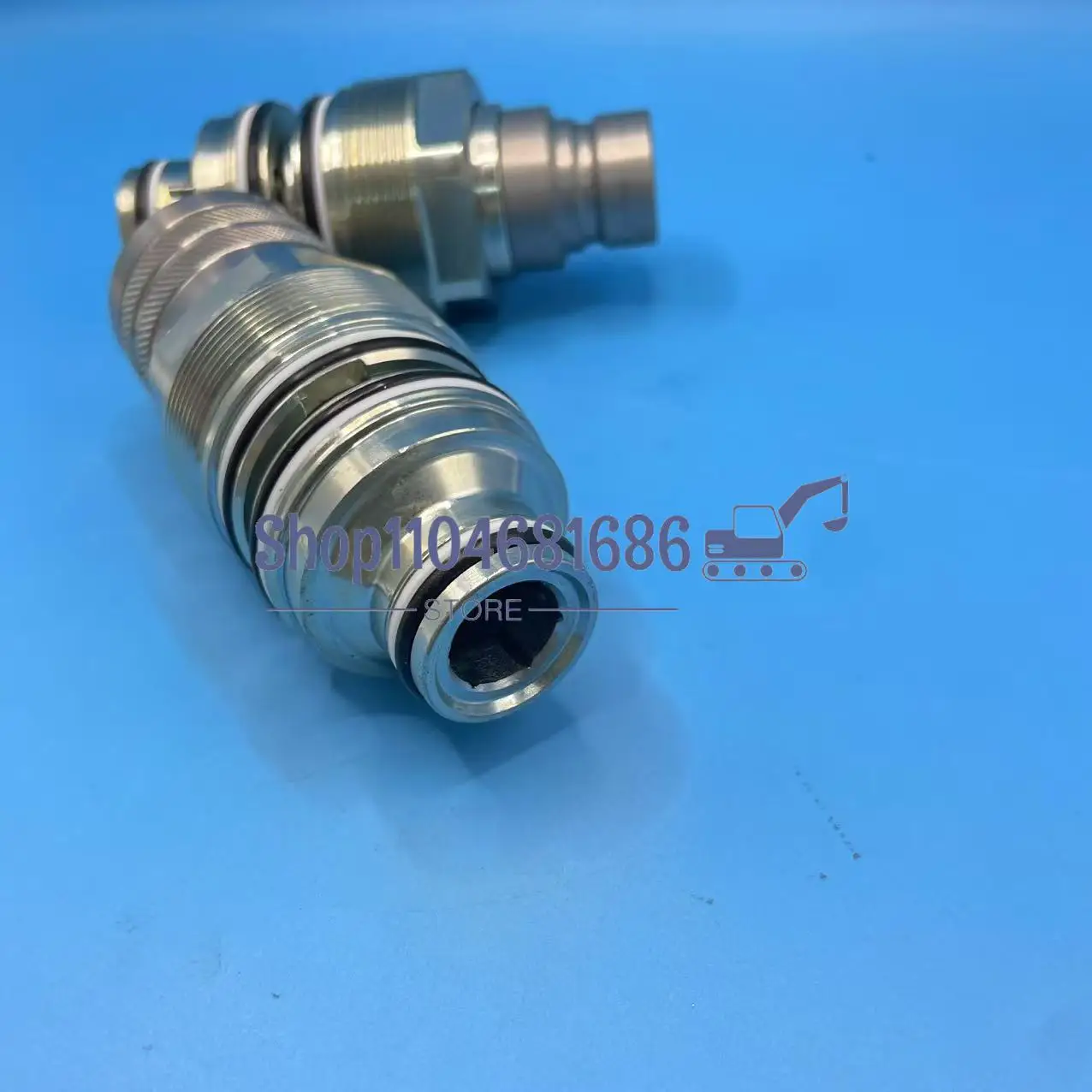 6679837 6680018 Hydraulic Quick Connect Coupler 46mm Thread for Bobcat 753-883/ A220 - A770/S130 - S770/T140 - T870