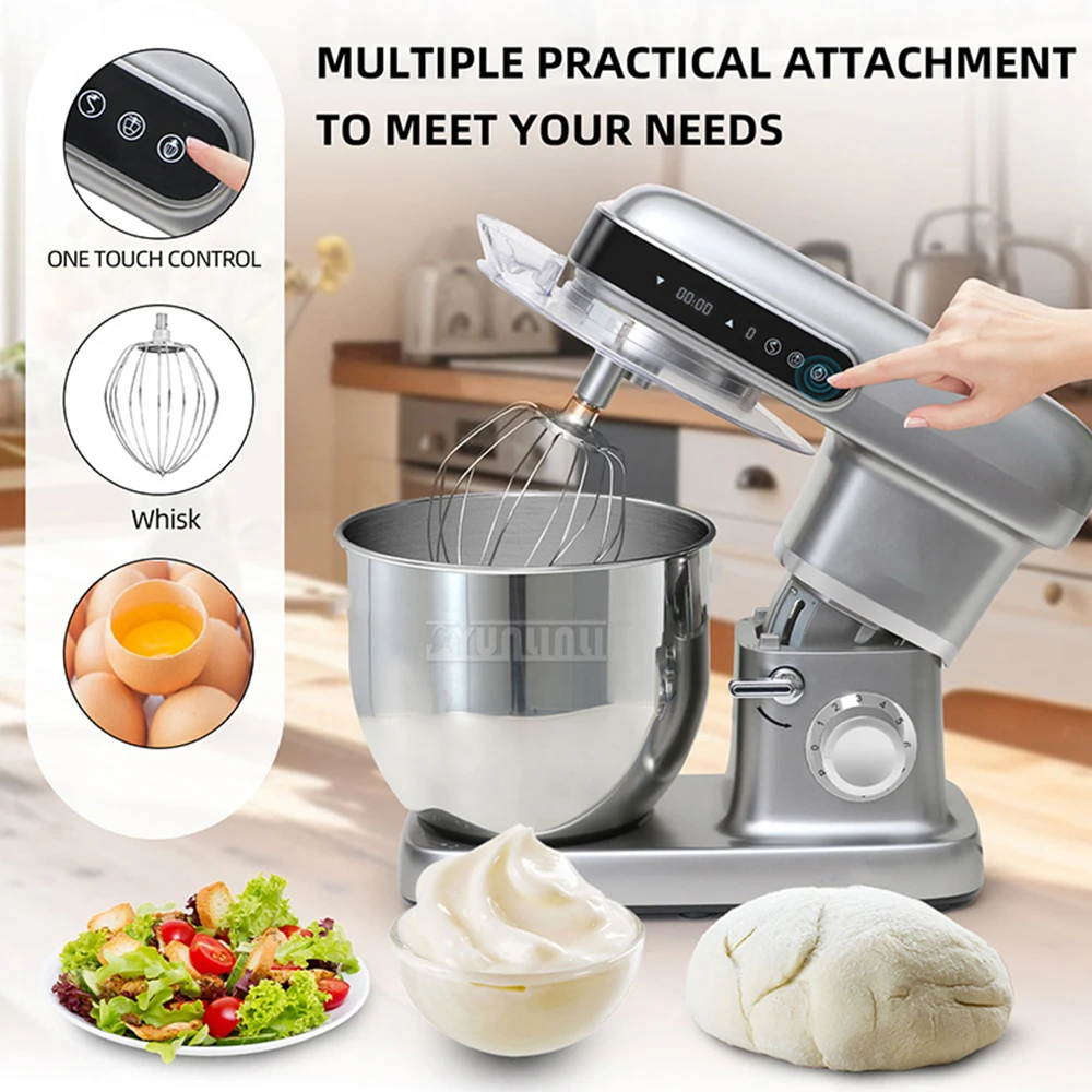 Efficient Dough Kneading Machine 10L Kitchen Chef Machine Blender Mixer Processador