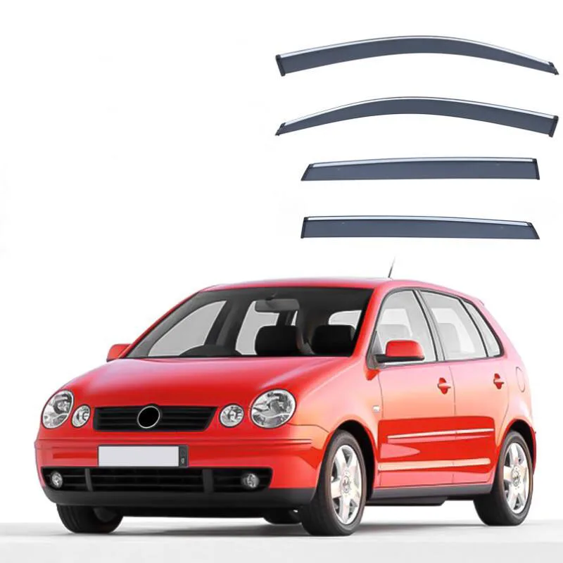 

Window Visor Rain Guard Side Window Deflector Weather Shield For Polo 2002 2003 2004 2005 2006 2007 2008 2009 2010 2011-2024