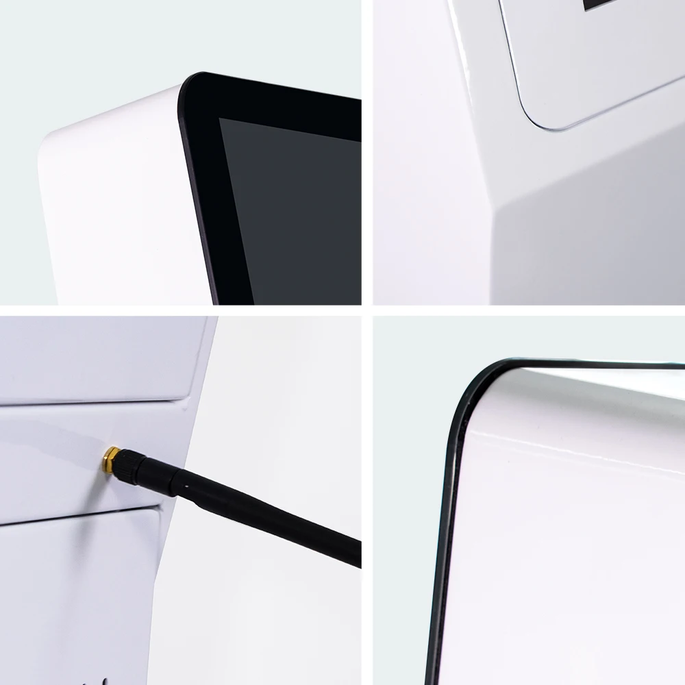 Touch Screen Ticket Vending Outdoor Information Kiosk Self Service Payment Machine Kiosk 21.5 Inch