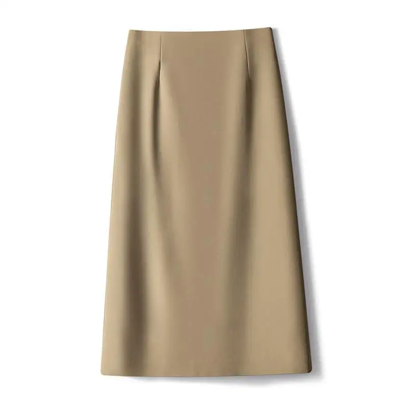 

Summer Thin Hip Midlength Split Skirt Ele Slim Fit Women's Skirt SICA Brand Polyester Fiber Spring Collection