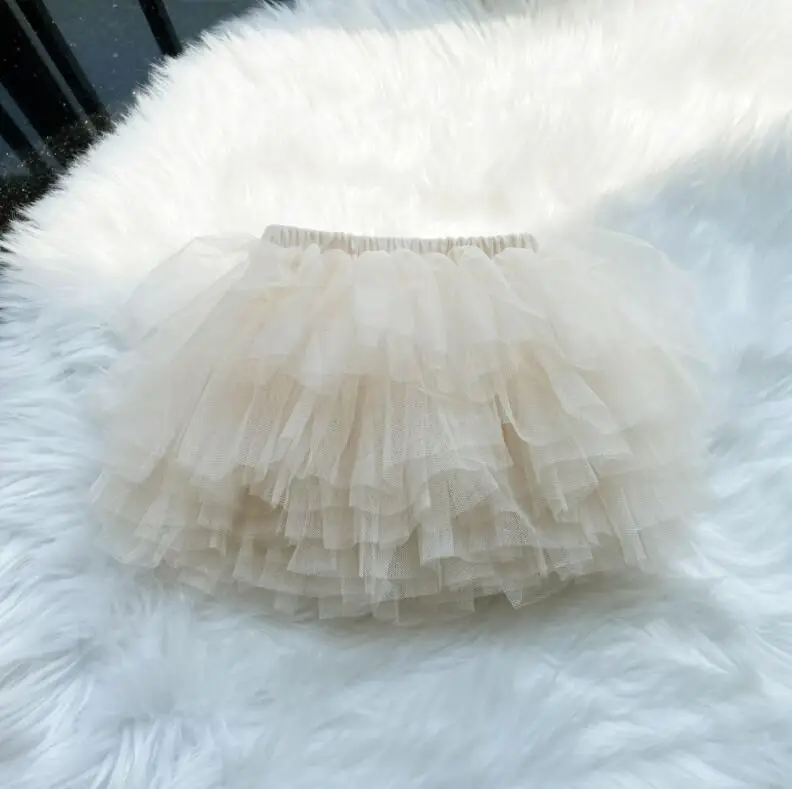 Kleine Meisjes Tutu Rokken Zwart Pluizige Peuter Tule Prinses Baljurk Pettiskirt Ballet Dans Kids Party/verjaardag Rok 1-7T
