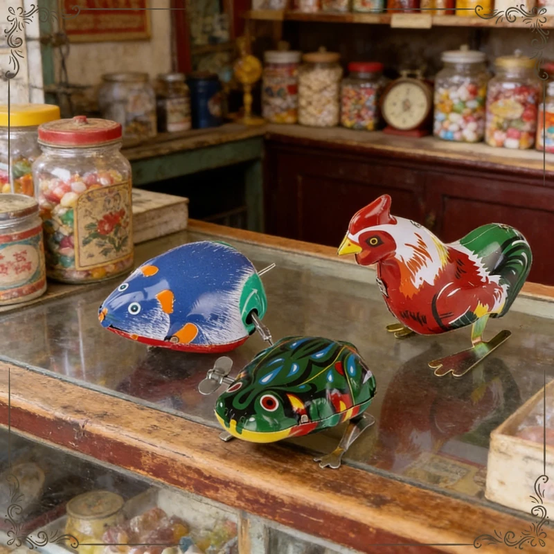 

Новинка 2026: Классические заводные игрушки для детей — прыгающие железные лягушки и петухи. Винтажные ностальгические игрушки для мальчиков и девочек. Подарок для детей.