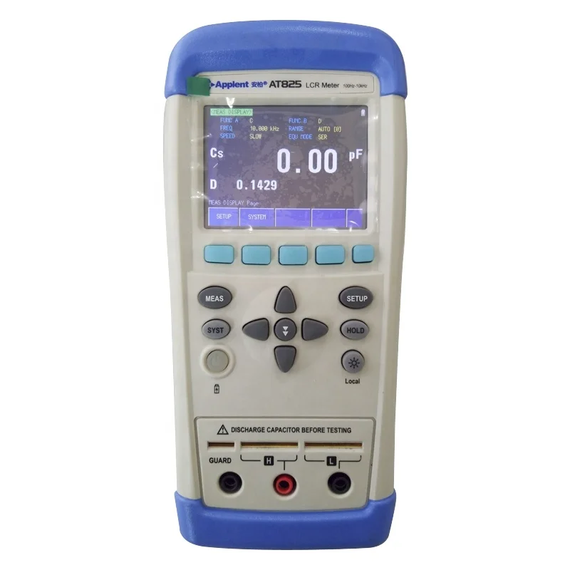 Anbai AT825  Handheld LCR Meter with TFT-LCD Display Touch Screen AT826