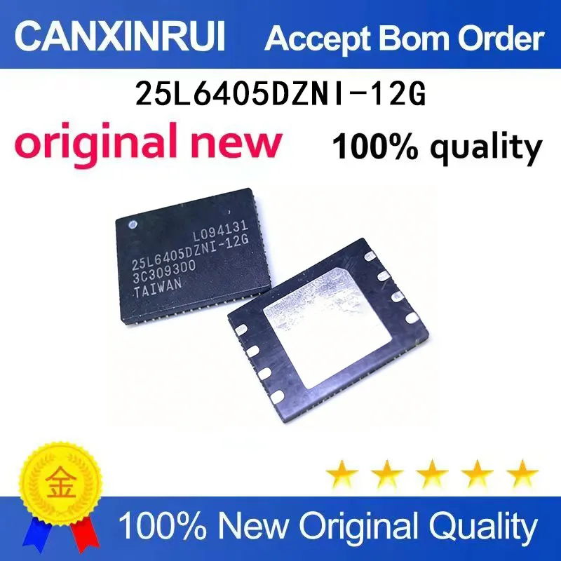 

(5-100 Pieces) New stock MX25L6405DZNI-12G 25L6405DZNI-12G QFN