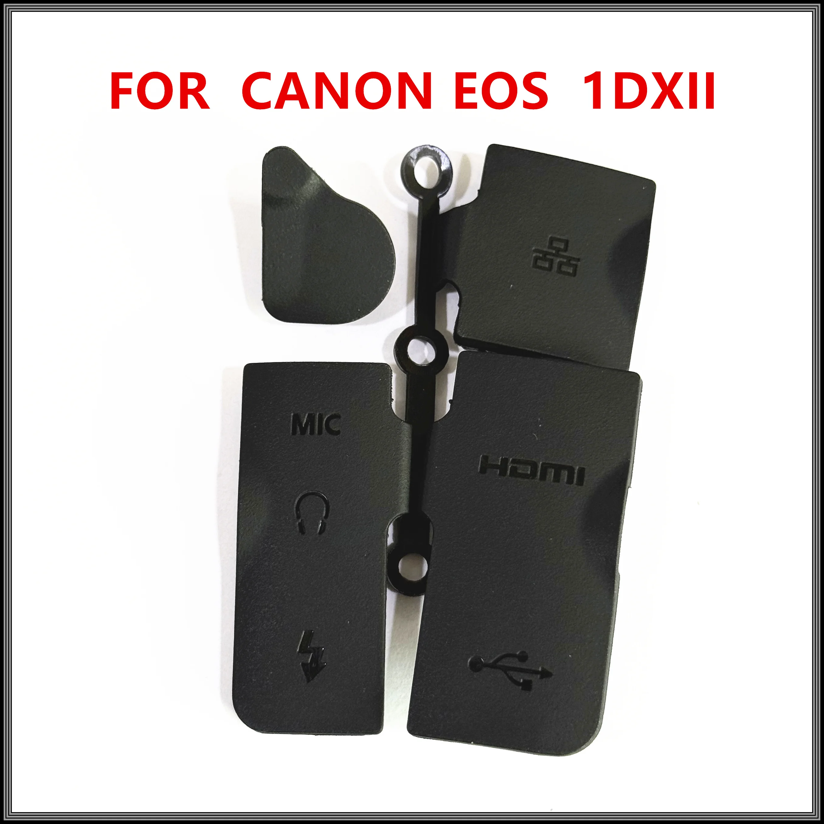 New For Canon EOS 1DX 1DX2 1DXII 1DX Mark ii USB Cover MIC HDMI Rubber Lid Cap Case Camera Parts