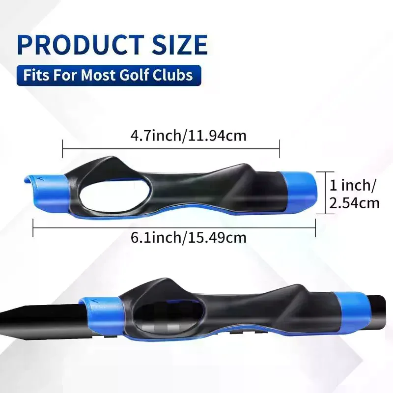 Golf Swing Training Grip Training Aid Gesture Swing Beginner Golf Club Handle Posture Correction Non Slip Golf Grip Corrector