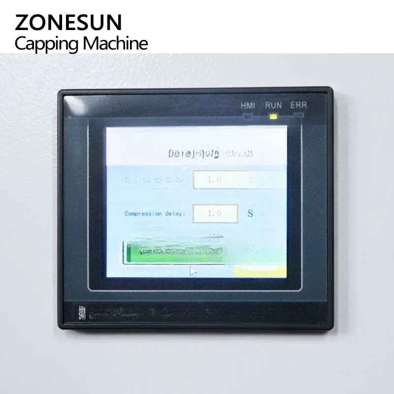 Hot sales ZONESUN ZS-YG80D Semi-automatic Electric Desktop Aluminum Plastic Cap Glass Vial Bottle Capping Machine