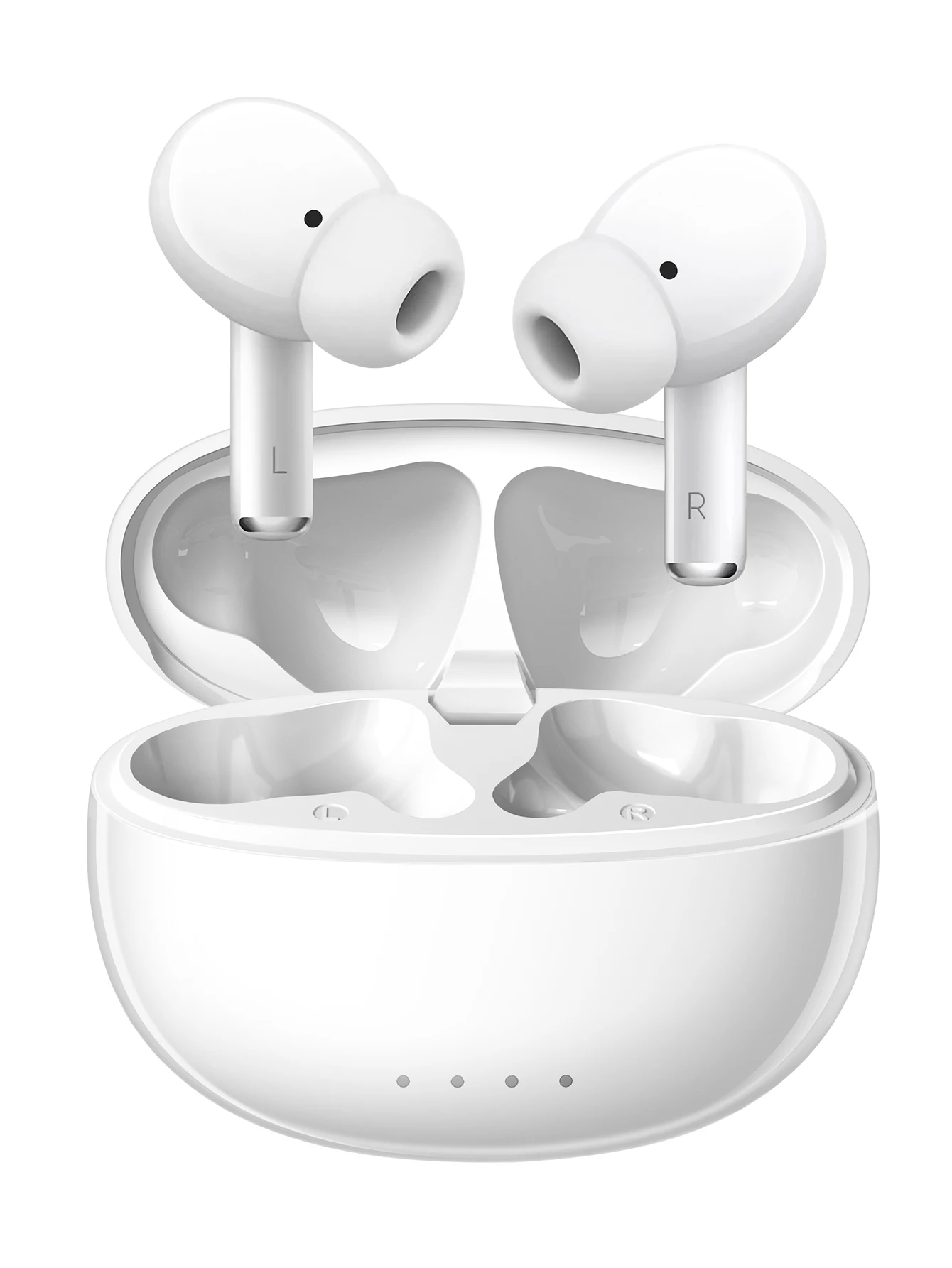 TWS سماعة لاسلكية تعمل بالبلوتوث 5.3 سماعة رأس مع ميكروفون مقاوم للماء سماعات رياضية للحد من الضوضاء سماعات أذن