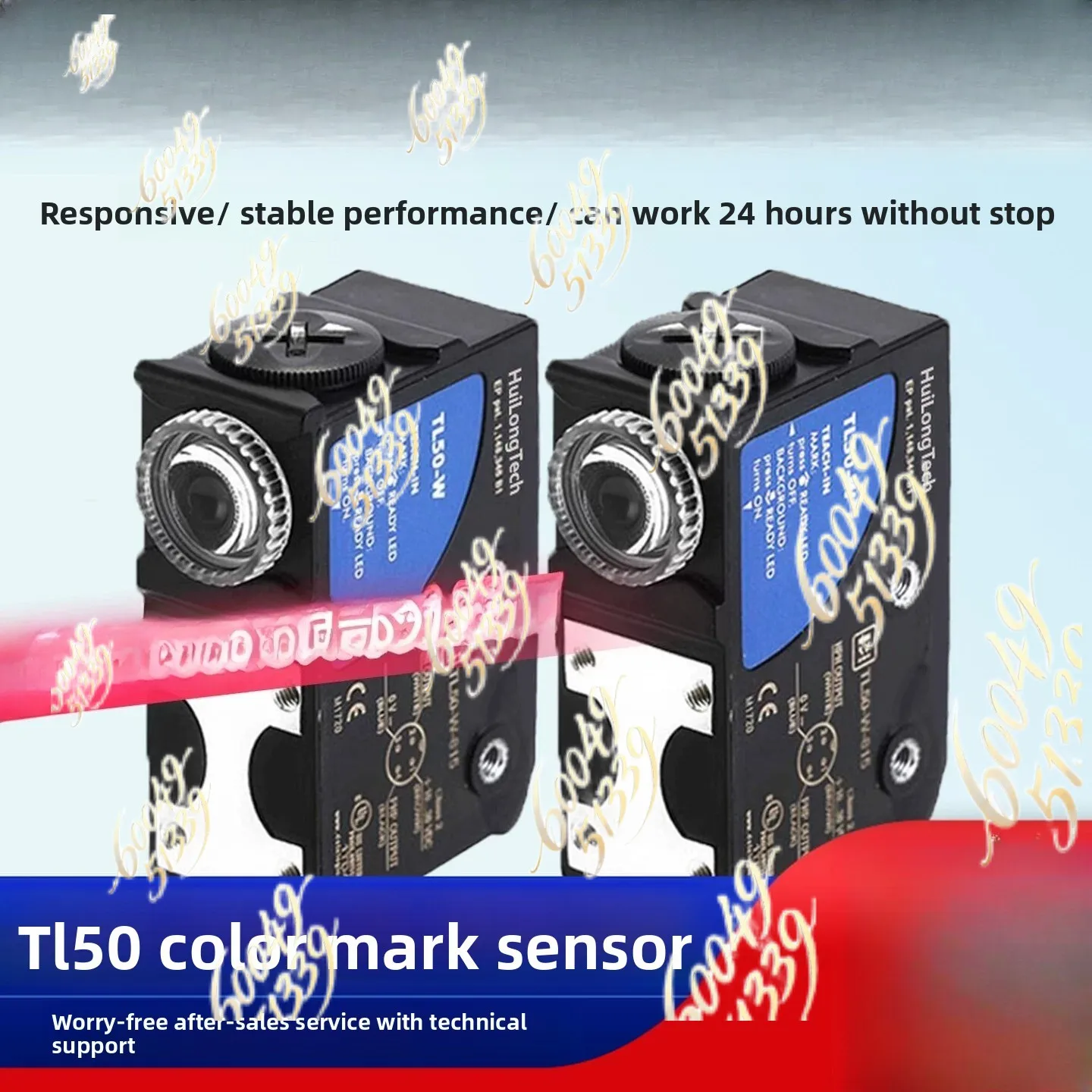 apply to TL50-W-815 color sensing photoelectric switch TL50 color code electric eye sensor bag making machine photoelectric