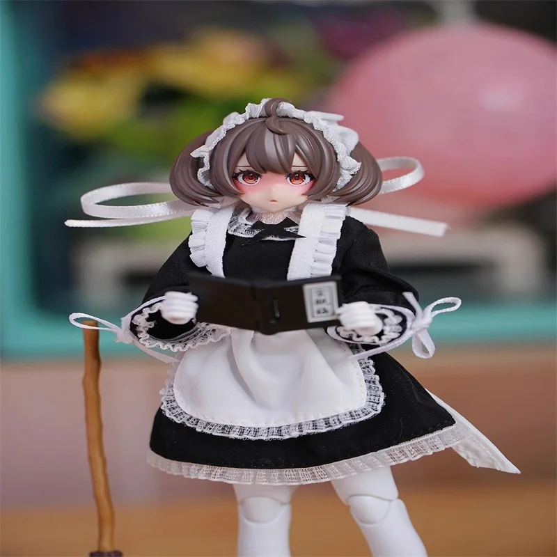 1/12 weibliche Soldat Kleidung Zubehör Maid Tragen JK Kleid Modell Spielzeug Fit 6'' Action Figur Körper Auf Lager Sammlung