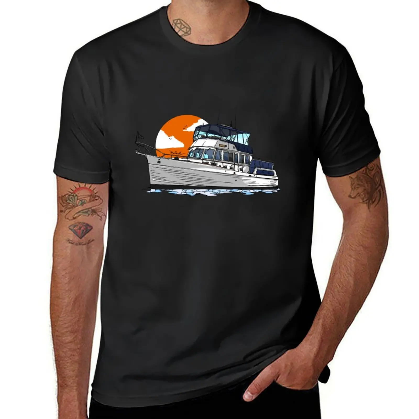 

Grand Banks T-Shirt shirts graphic tees kawaii clothes black t-shirts for men
