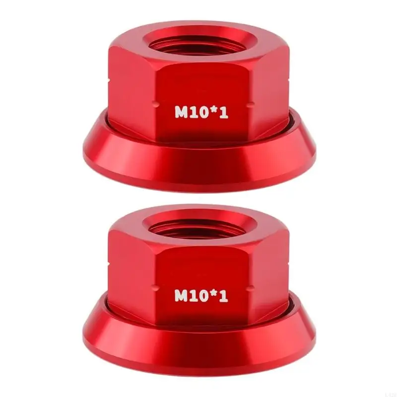 Aluminum Alloys Bike Bike Wheel Axles Nut Bolt Flanges Before Rear Wheel Screw