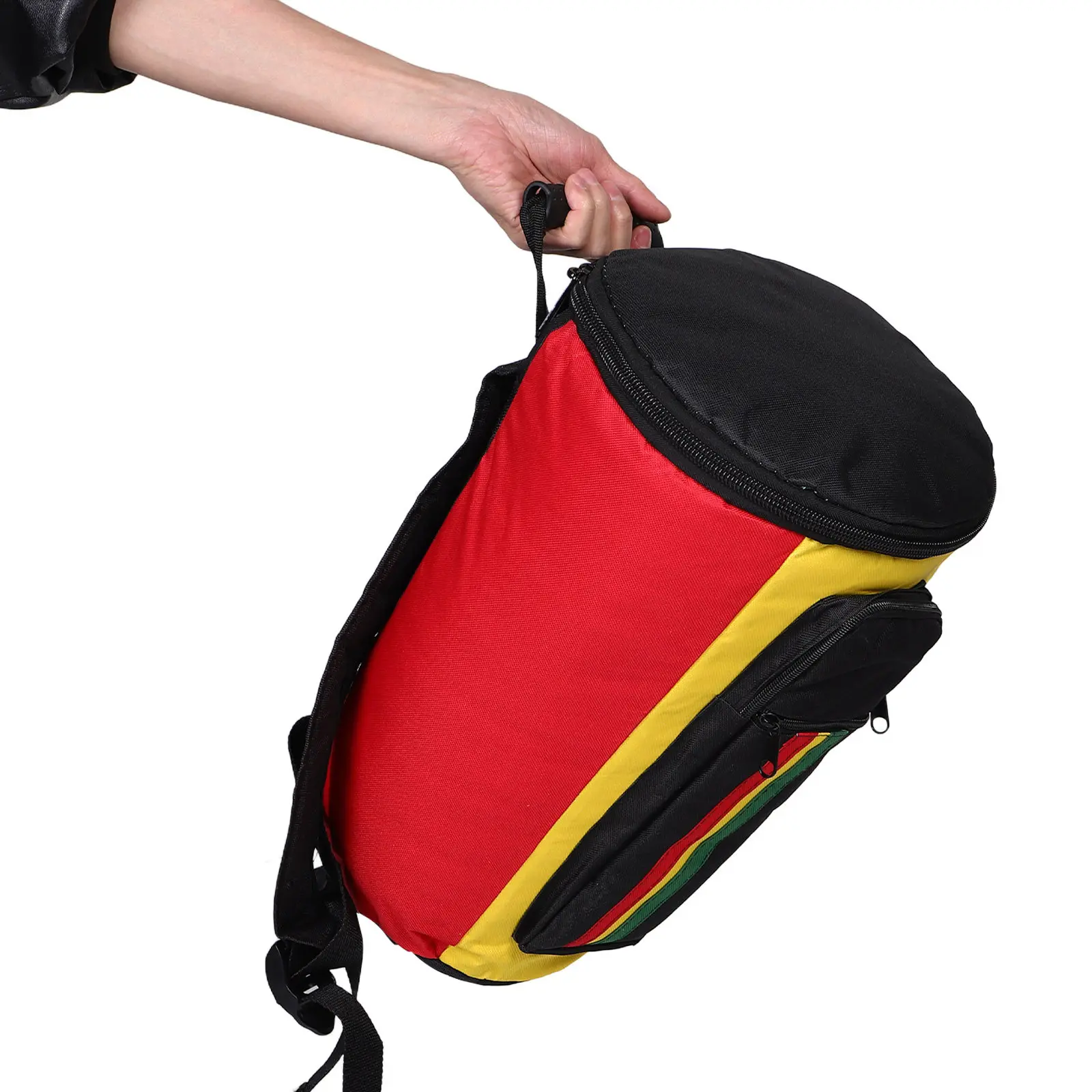 Djembe Drum Bag African Drum Carry Case Backpack Waterproof Rainproof Thickened Fabric Protective Padded Transport Bag for 8