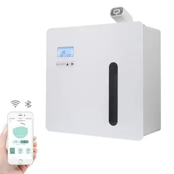 Hotellobby, intelligenter Diffusor für ätherische Öle, App-Steuerung, wasserloser Aromadiffusor, 3000 m3 Duftmaschine, Aromatherapie-Lufterfrischer