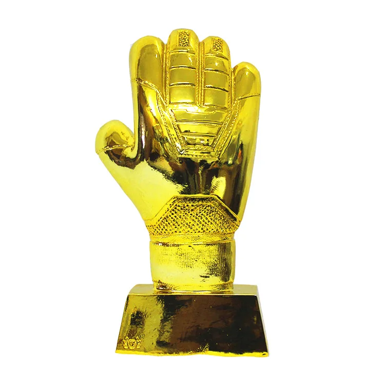 Hand model, gloves, goalkeeper, gold ornaments, honor Home furnishings