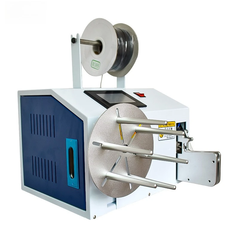 

Full semi-automatic winding machine, wire binding machine, power cord binding machine