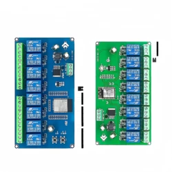 Wi-Fiリレーモジュール8チャンネル,開発ボード,電源,esp8266,esp32,ESP-12F, ESP32-WROOM, 5v,7-28v