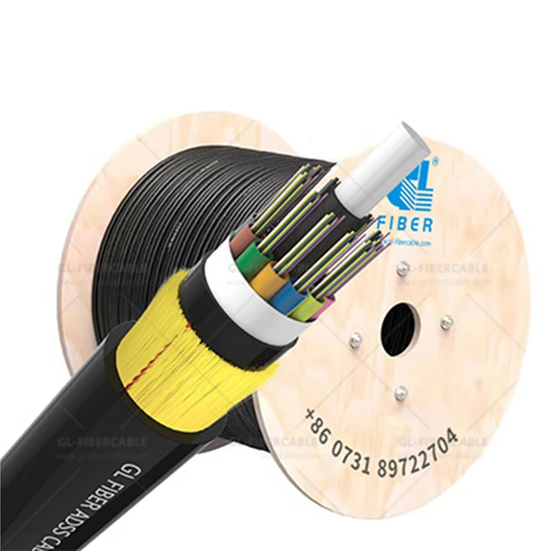 

Hot Sale ADSS Cable Per KM Price 4 6 8 10 12 24 48 96 144 Core SM Aerial ADSS Outdoor Fiber Optic Cable Span 100m 120m