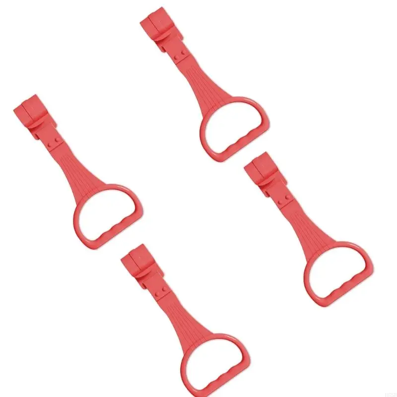 H55B 4 قطع من حلقات مساعدة الحركة لحديثي الولادة أثناء الوقوف وممارسة عدم الانزلاق لتنمية مهارات المشي المبكر