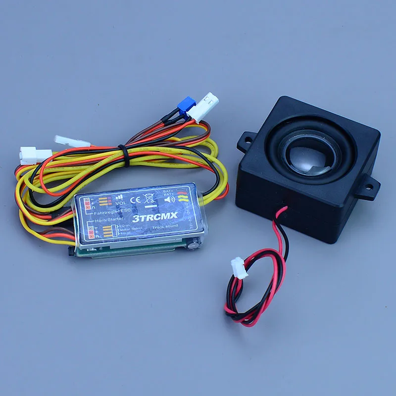 JDMODEL 3TMAX Sound Module Sound Simulation System for Tamiya 1/14 RC Truck for SCANIA 770S R620 for Volvo FH16 for ACTROS 3363