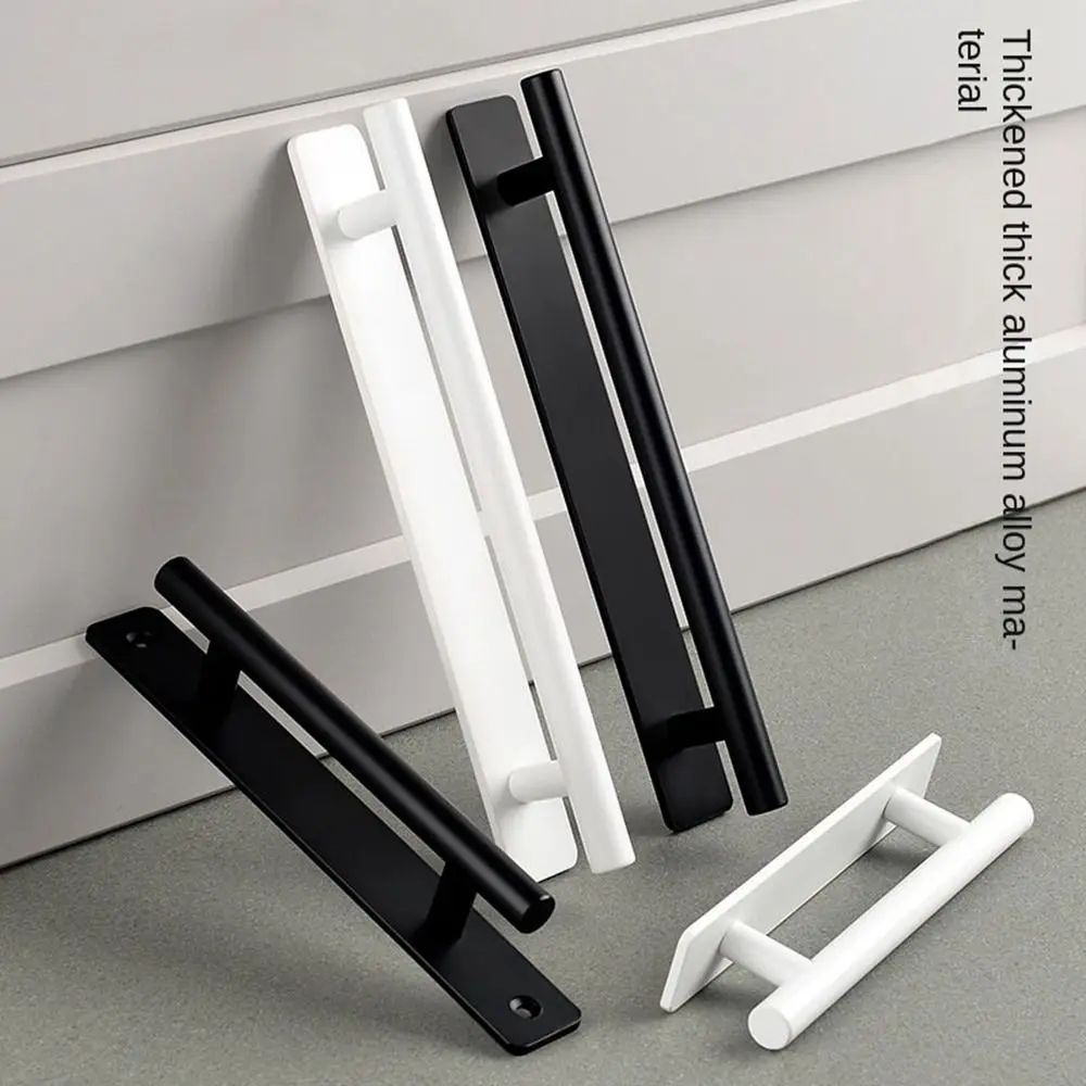 

Дверная ручка из алюминиевого сплава, новая самоклеящаяся ручка для раздвижной двери без отверстий, многофункциональная дверная ручка на руль