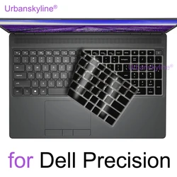 Keyboard Cover for Dell Precision 7750 7760 7550 7560 7720 7730 7740 15 17 Mobile Workstation Silicone Protector Skin Case 2022