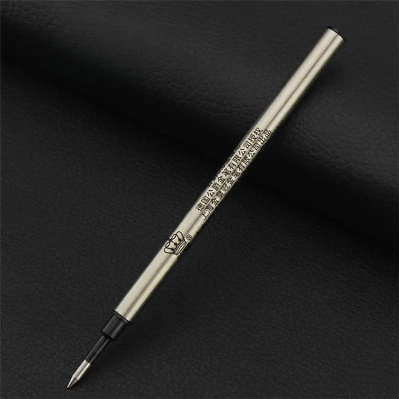 2pcs/5pcs/10pcs Duke Gel Pens Refills 0.5MM 0.7MM Metal Rod Black Universal Rollerball Pen Writing Student Office Stationery