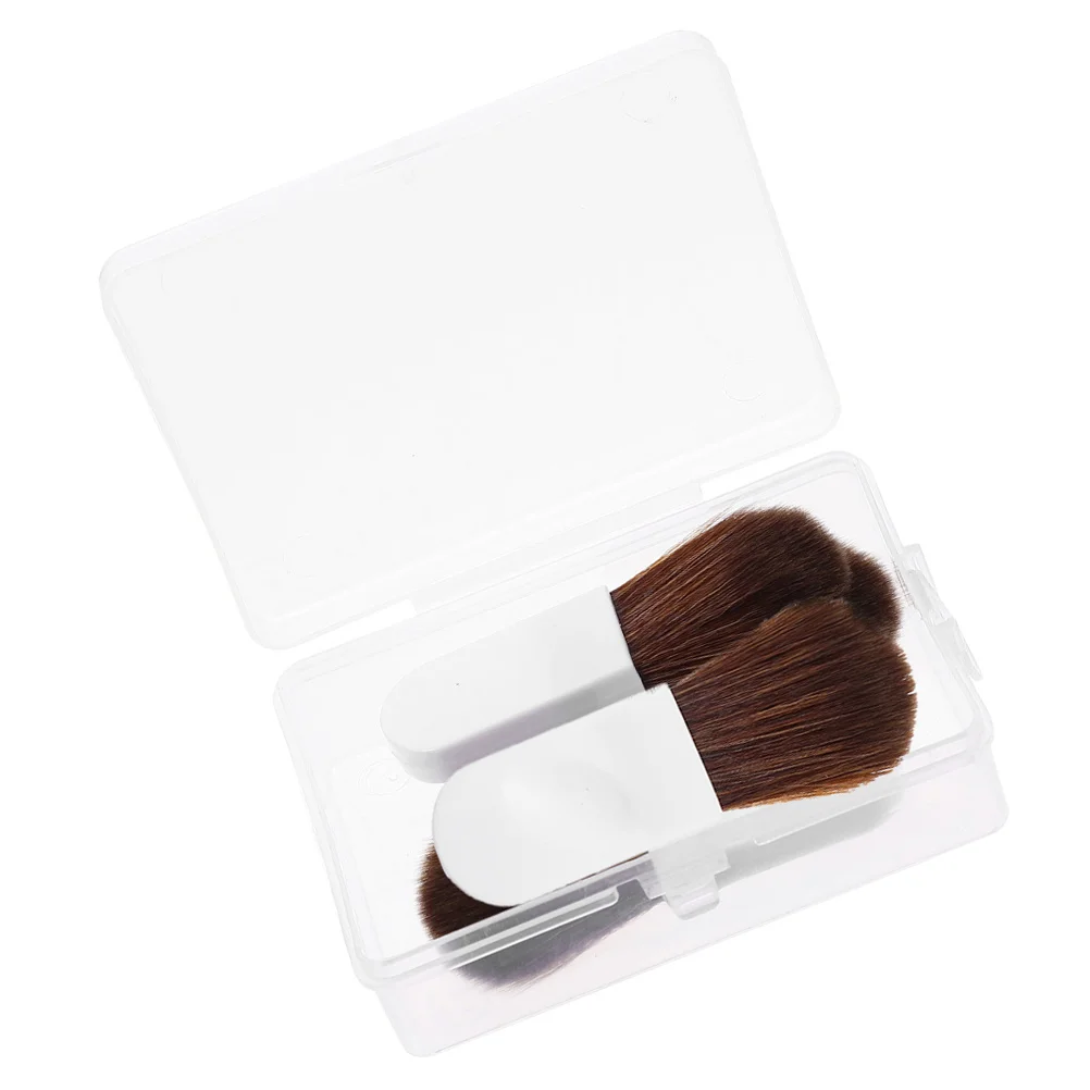 

Blush Brush Bronzer Makeup Mini Facial Foundation for Cheeks Powder Paint Travel