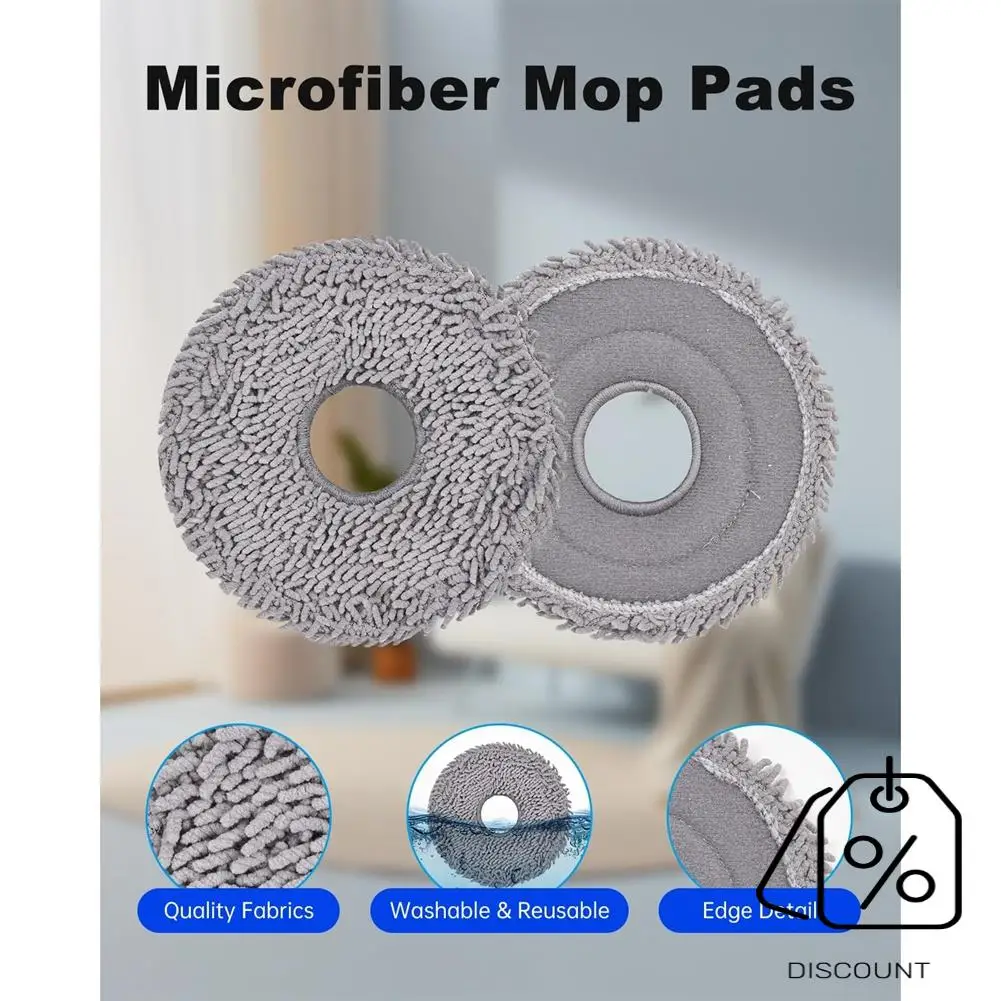 ABKR-Zubehörset für Roborock Saros 10R Roboterstaubsauger, Hauptseitenbürste, Hepa-Filter, Mopptuch, Staubbeutel