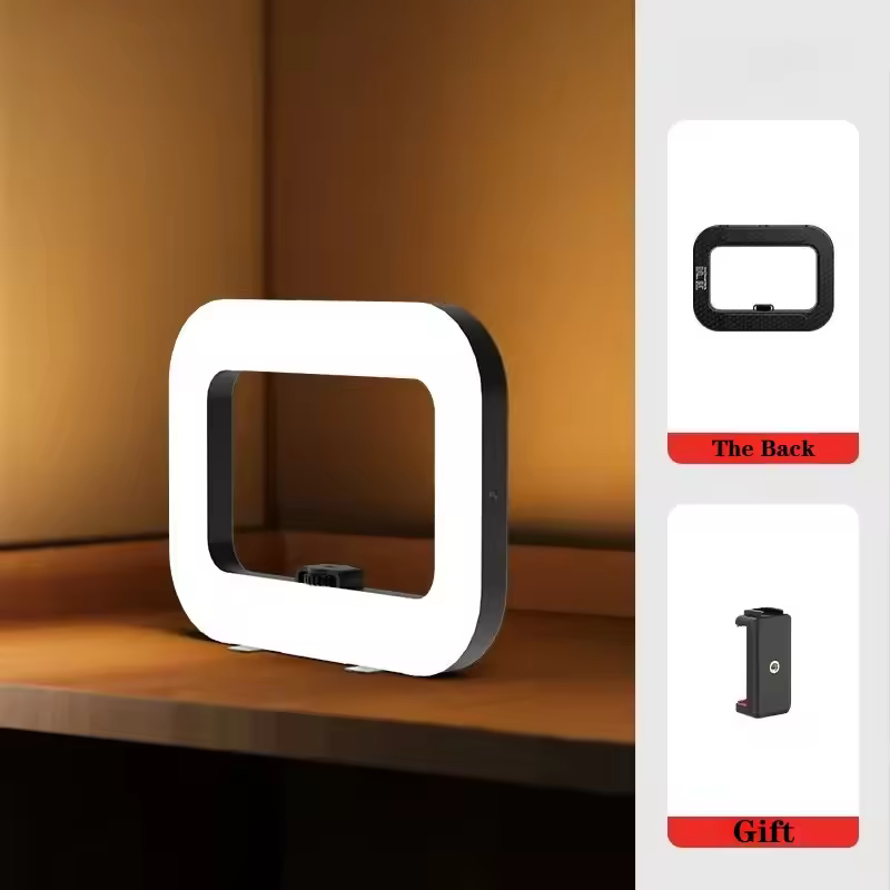 휴대용 충전식 클립 링 라이트 이미지