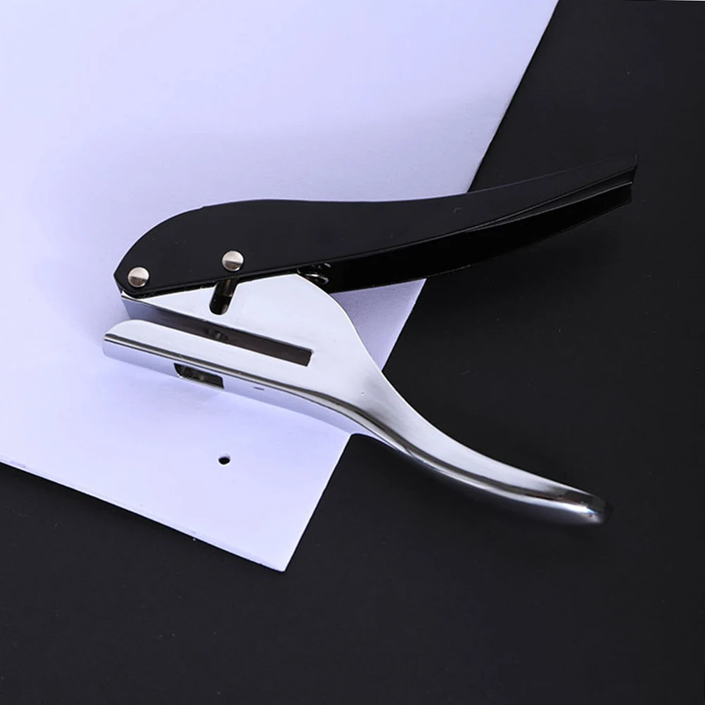 

3Mm Hole Punch Single Paper Puncher Heavy Duty Alloy Micro Plastic Small Perforator For Tag Crafting Art Design Office Use