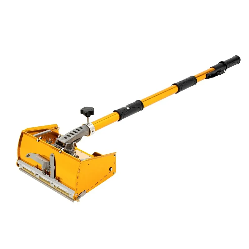 

Wall Repair Putty Box with Adjustable Rod - Aluminum Alloy Scraper Tool for Smooth Finish and Large Capacity