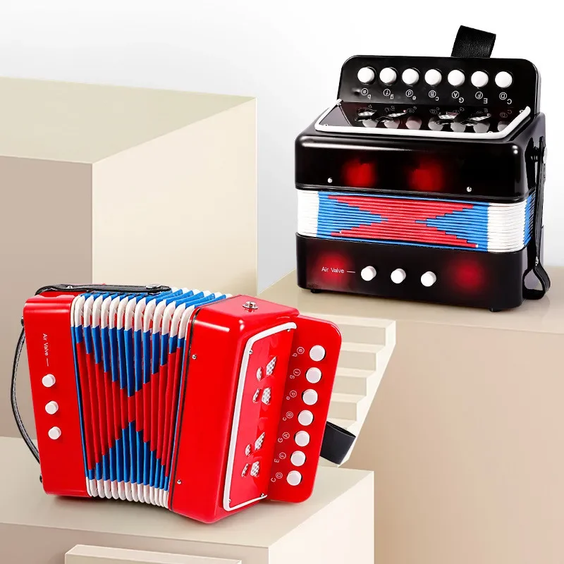 Small accordion for children, educational instrument