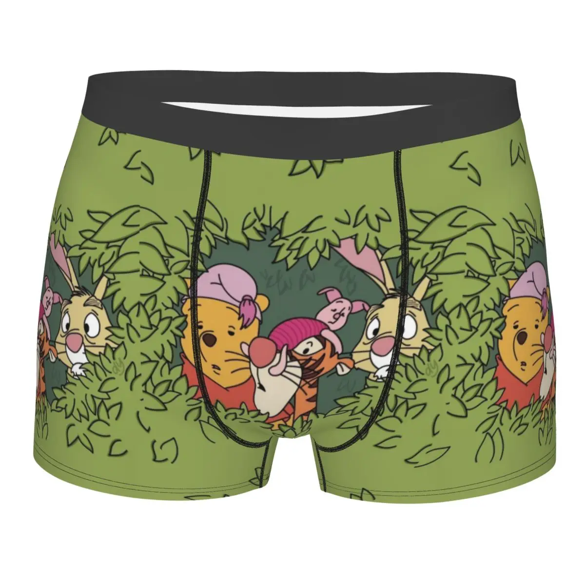 

Нижнее белье «Пятачки и друзья» на заказ, мужские шорты-боксеры с принтом, трусы, дышащие трусы