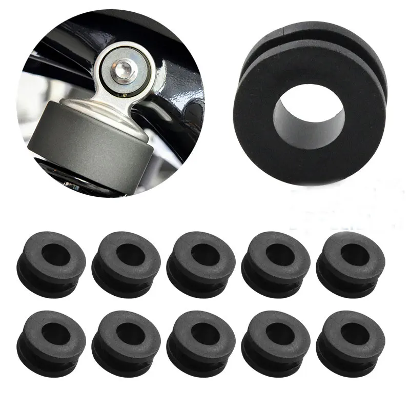 New M6 Motorcycle Black Side Cover Rubber Grommets Gasket Fairings  Accessories Side Cover For M6 Universal Motorcycle