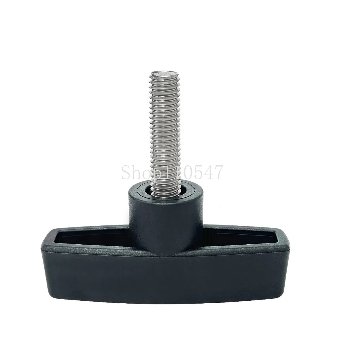 1/3/5/10pcs M6 M8 M10 Head Diameter 65# T Type Bakelite Wing Hand Tighten Screws Butterfly Plastic Head Hand Knob Thumb Bolts