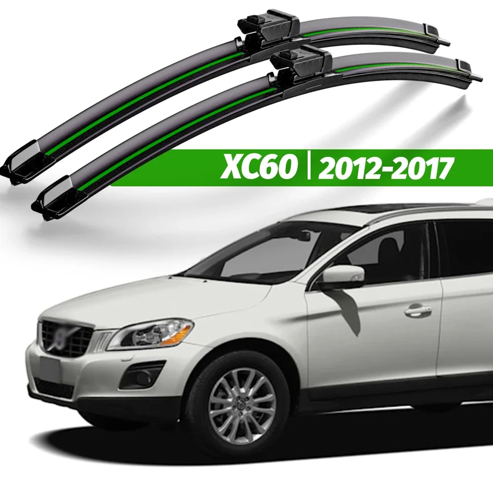 

Wiper LHD Front Wiper Blades For Volvo XC60 2012 - 2017 Windshield Windscreen Window Car Rain Brushes 26"+20" Accessories