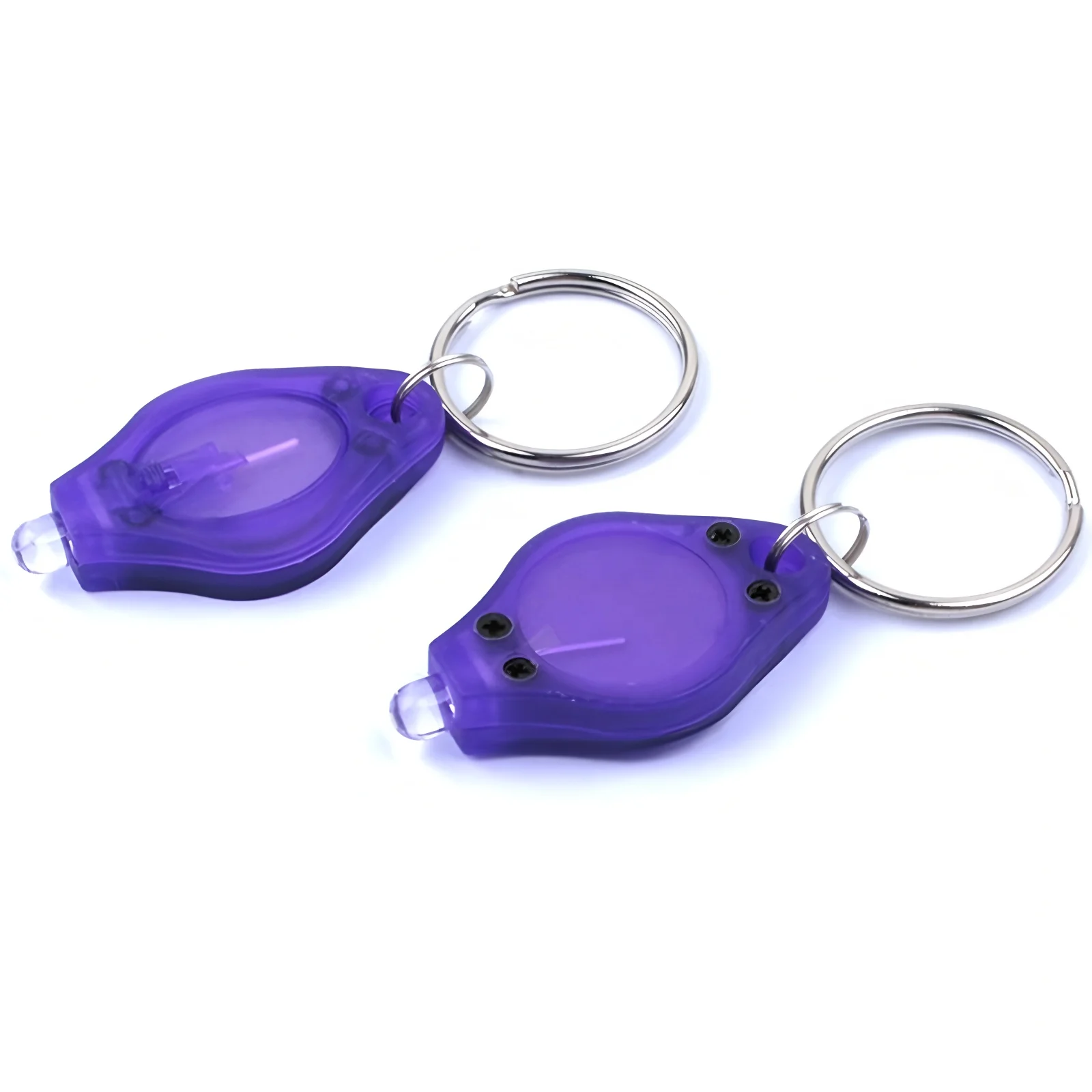 UV Keychain Light 365nm/395nm for Money Ore ID Scorpion Pet Stain Cat Tinea Invisible Ink Marker Jade Nail Curing Key Chain Lamp view 3